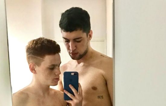 Twink Ginger y Lucca Male Escort
