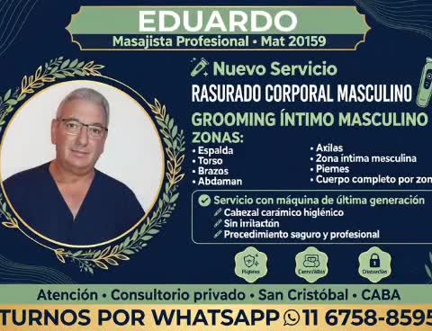 Eduardo - Escort masculino en Capital Federal